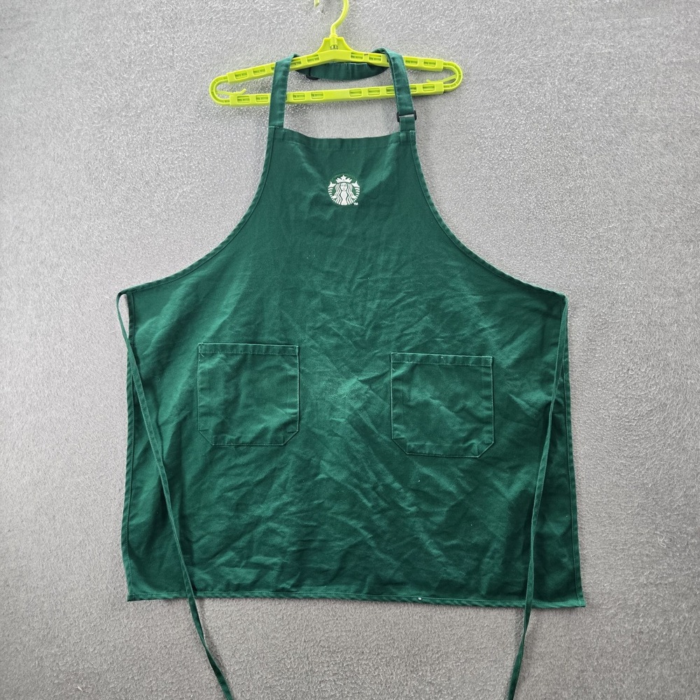 Starbucks Apron M/L Green Logo Embroidery‎ Barista
